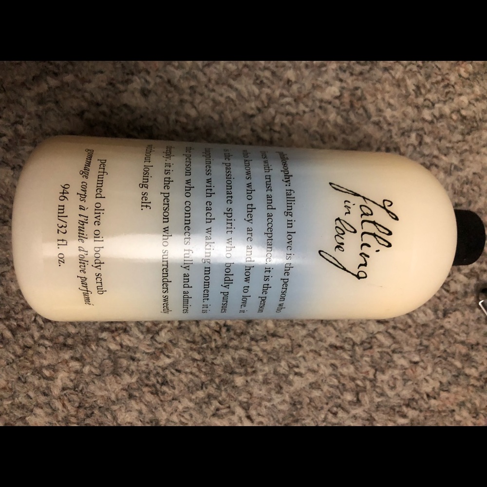 Philosophy falling in love body scrub